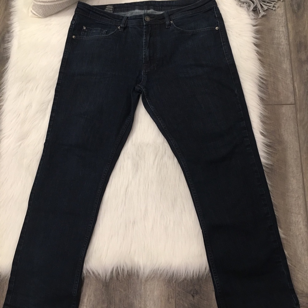 Buffalo David Bitton Dark Washed Denim Jeans